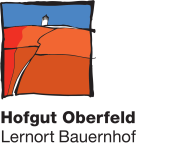 Logo des Lernort Bauernhof auf dem Hofgut Oberfeld